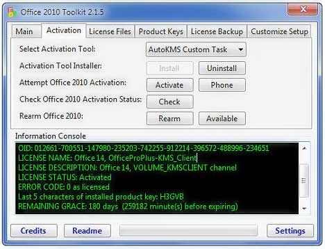 download office 2010 activator toolkit